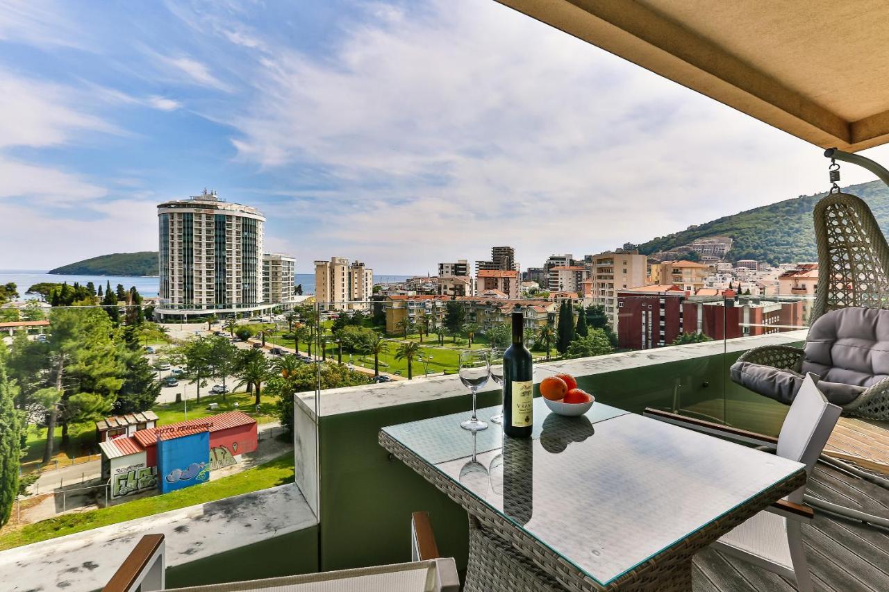Lux Panorama Apartment Budva Bagian luar foto