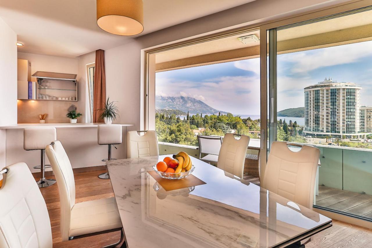 Lux Panorama Apartment Budva Bagian luar foto
