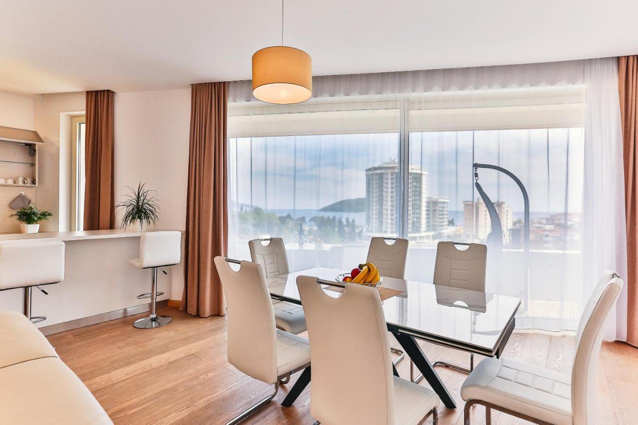 Lux Panorama Apartment Budva Bagian luar foto